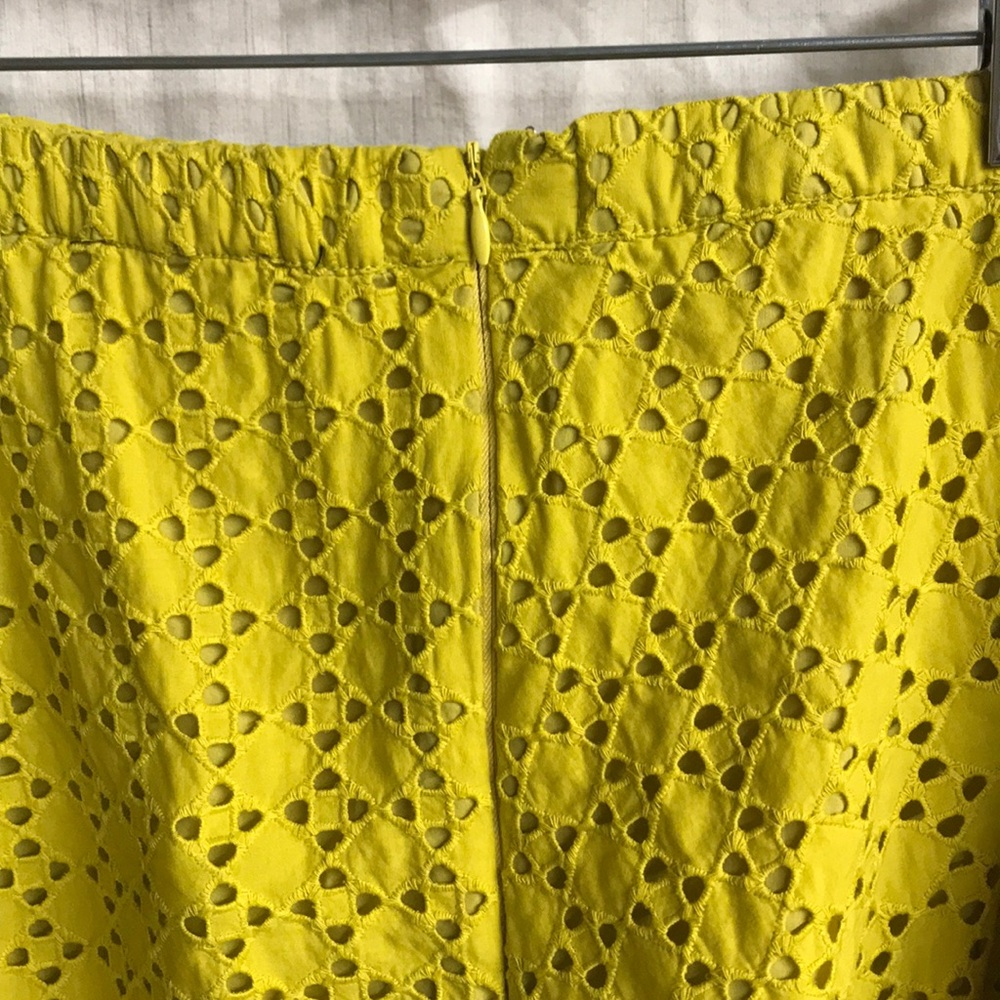 Eloquii marigold eyelet skirt 22W - Picture 4 of 4